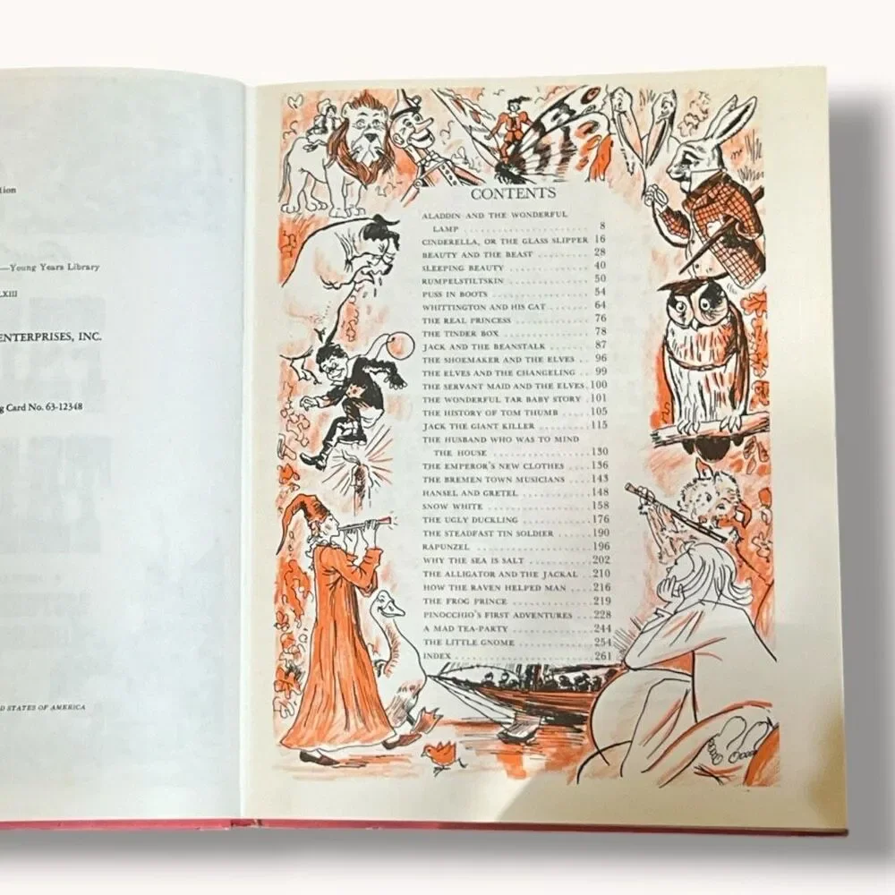 Best-Loved Fairy Tales Parents Magazine 1974 Mother Goose Vintage Hardcover